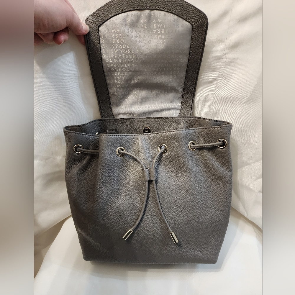 Kate Spade Grey Backpack - Picture 2 of 7